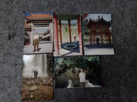 九十年代陕西景点老照片（凤凰山旧址），本组五张。