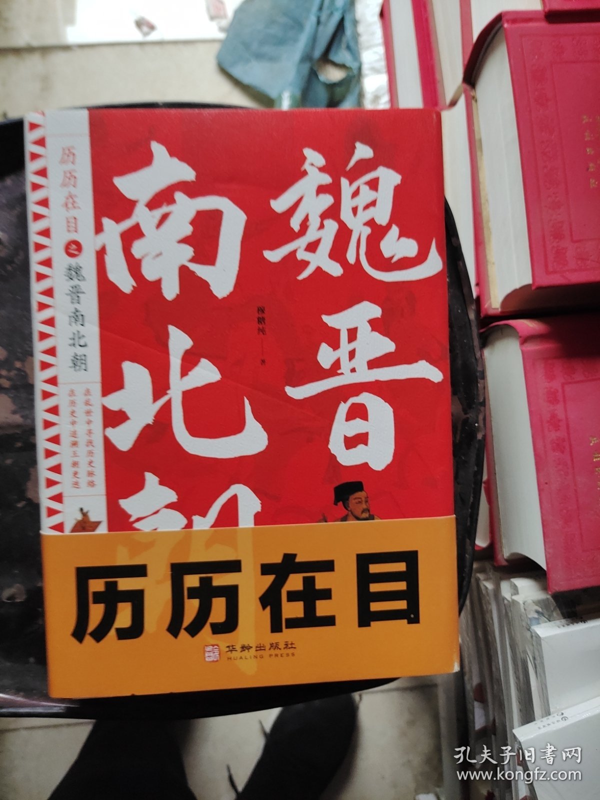 历历在目之魏晋南北朝 三国 西晋东晋五胡十六国 南朝与北朝贵族制社会九品中正淝水之战六朝史中国古代史历史书籍