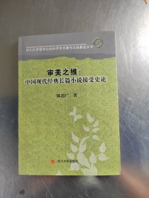 四川大学哲学社会科学学术著作出版基金丛书·审美之维：中国现代经典长篇小说接受史论（正版丶无笔记\实物拍摄）