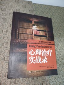 心理咨询与治疗系列：心理治疗实战录【一版一印】