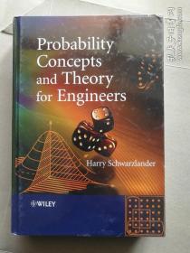 现货  Probability Concepts and Theory for Engineers 英文原版 工程概率设计:原理与应用 工程数学：概率论