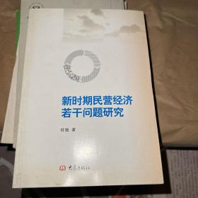 新时期民营经济若干问题研究