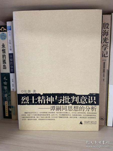 烈士精神与批判意识：谭嗣同思想的分析