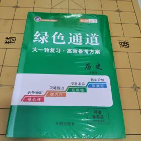 2023高考 绿色通道 大一轮复习.高效备考方案.历史【专题版】