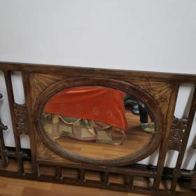 民国时期西洋木床3扇，不是整张床。雕功精细。珍贵木头。