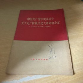 中国共产党中央委员会关于无产阶级*****的决定 （1966年八月八日通过）