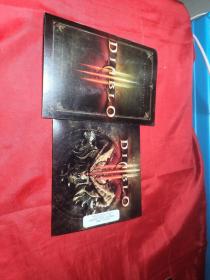 DIABLO(游戏说明书+1张GAME  DVD+4张卡片)