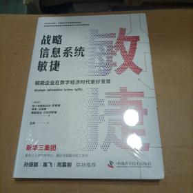 战略信息系统敏捷—赋能企业在数字经济时代更好发展（未开封）