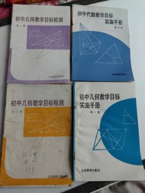 初中几何教学目标检测+实施手册4册