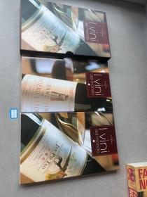 葡萄酒GRIBAUDO I vini del mondo（1+2）2本合售精装带盒套 铜版纸彩印 英文版