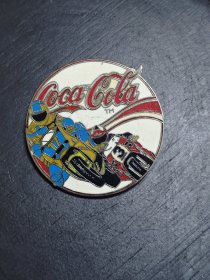 可口可乐摩托赛纪念章（1993年，直径4.5厘米）