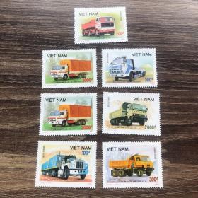越南1990年卡车邮票  7全