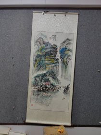 湖南籍开国中将欧阳文将军书画保真交流