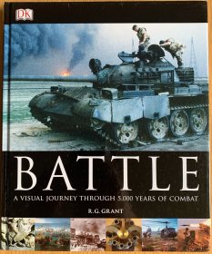 【精装DK】五千年战争史 Battle: A Visual Journey through 5,000 Years of Combat 英文原版