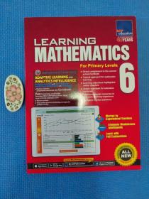 SAP Learning Mathematics 6 六年级数学练习册 基础版 在线测试 学习系列 12岁 learning maths 英文数学题 新加坡数学教辅教材