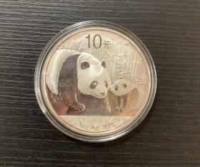 2011年熊猫银币