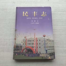 精装，九品左右，内页无痕迹，《民丰志 续修本》1997-2000