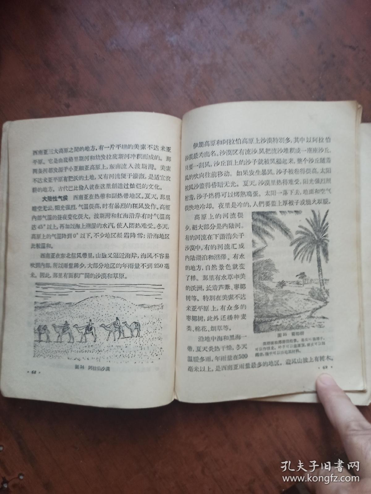 初级中学课本 世界地理【精装本】