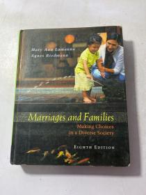 Marriages and Families Making Choices in a Diverse Society  书角磨损，品相看图