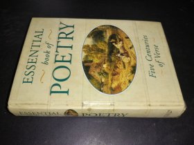 ESSENTIAL book of POETRY Five Centuries of Verse