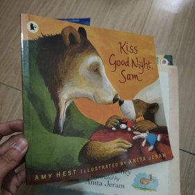 Kiss Good Night (Sam Books,Board Book)晚安，小熊！[卡板书]