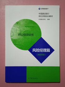 中国建设银行岗位资格培训教材对公信贷业务：风险经理篇（知识问答）