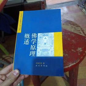 佛学原理概述 书有2页小撕口 完整 看图下订单