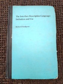 The Interface Description Language : Definition and Use （接口描述语言：定义与应用)（目录见图）
