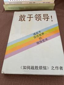 敢于领导   适应于变迁世界的领导艺术