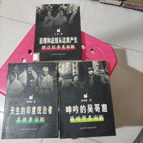 政坛家族的沉浮丛书：1：天生的印度统治者：尼赫鲁家族、2：总理和总统从这里产生：班达拉奈克家族、3：呻吟的吴哥窟：西哈努克家族（三本合售）