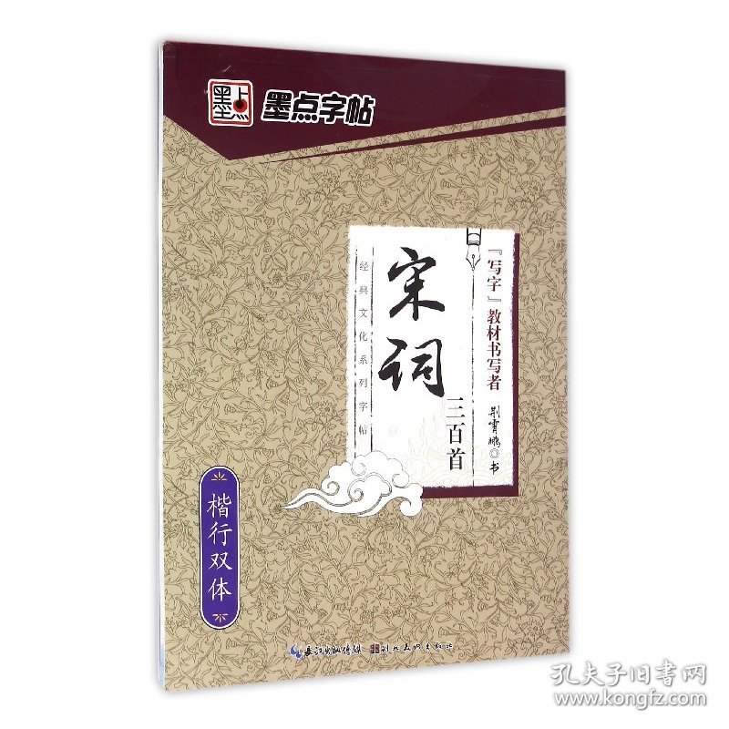 宋词三百首(楷行双体)/经典文化系列字帖 荆霄鹏 9787539465418