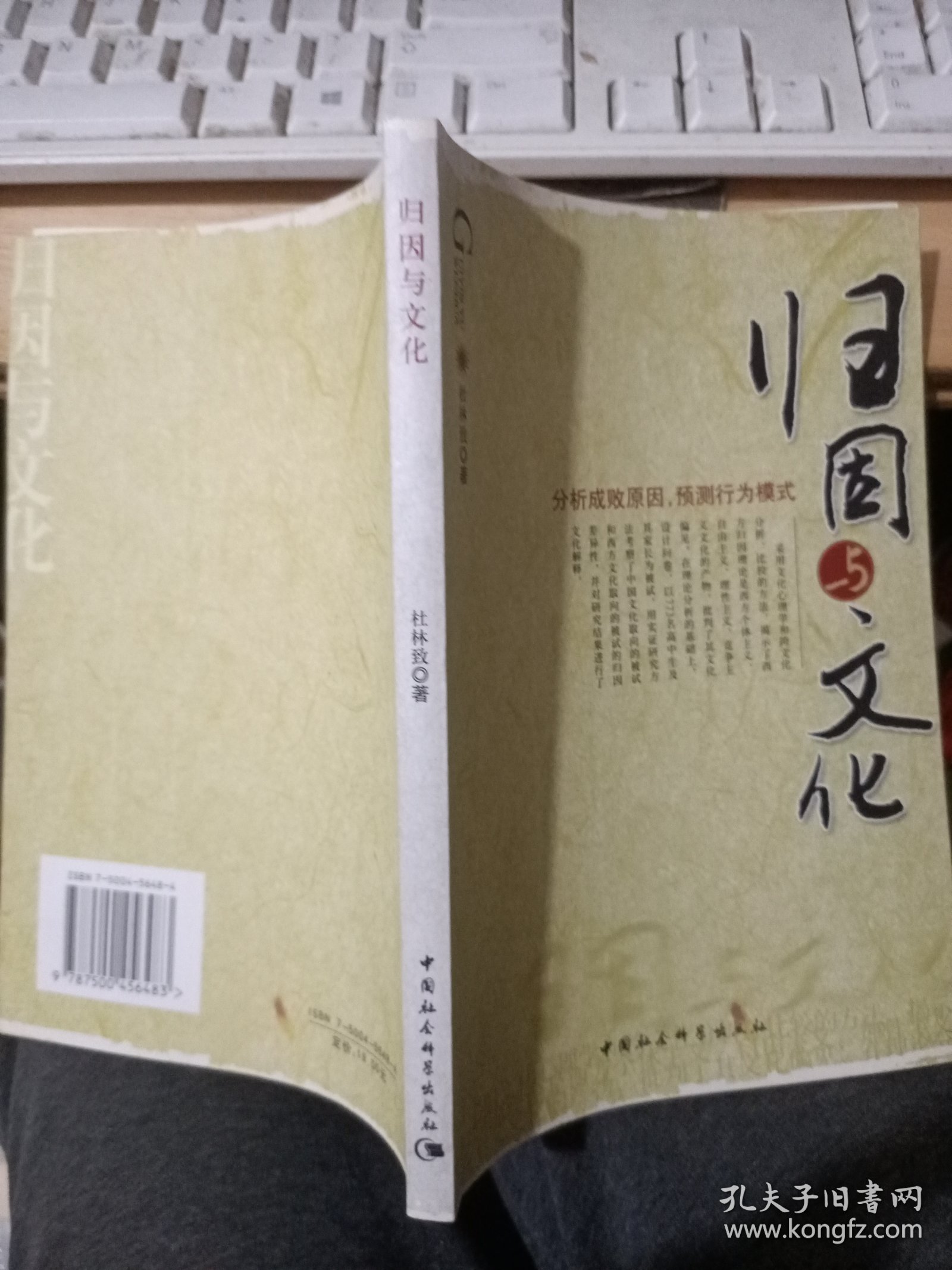 归因与文化（杜林致签名）