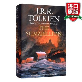 英文原版 The Silmarillion 精灵宝钻 新版插图版 托尔金精装版 英文版 进口英语原版书籍