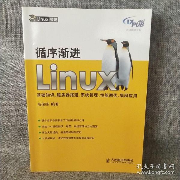 循序渐进Linux：基础知识、服务器搭建、系统管理、性能调优、集群应用