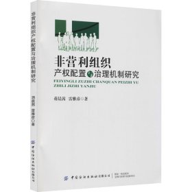 非营利组织产权配置与治理机制研究