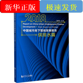 2018中国城市地下管线发展报告 供排水篇