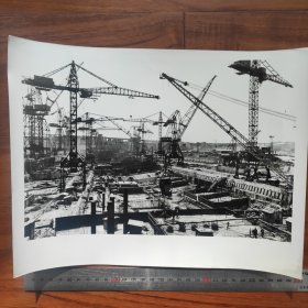 超大尺寸：1983年，建设中的葛洲坝水利枢纽工程第二期工程
