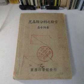 昆虫类分科之检索 1950年再版