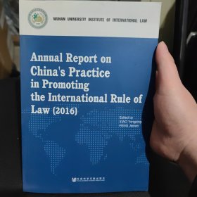 中国促进国际法治报告（2016 英文版）
