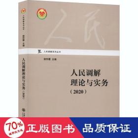 人民调解理论与实务（2020）/人民调解系列丛书