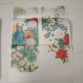 花鸟画10张