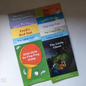 HOOKED ON PHONICS Learn to Read（共11本）the letter hunt+follow that ball+the cereal box+pop!pop!pop!+slim sam+lucky for me+fred's red hat+over my head+the case of the missing sandwich+the little ghost