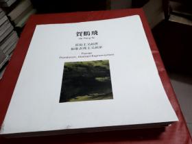 贺鹏飞原始主义画派抽象表现主义画家【贺鹏飞画禅-小画签赠本】