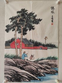 丰子恺山水漫画