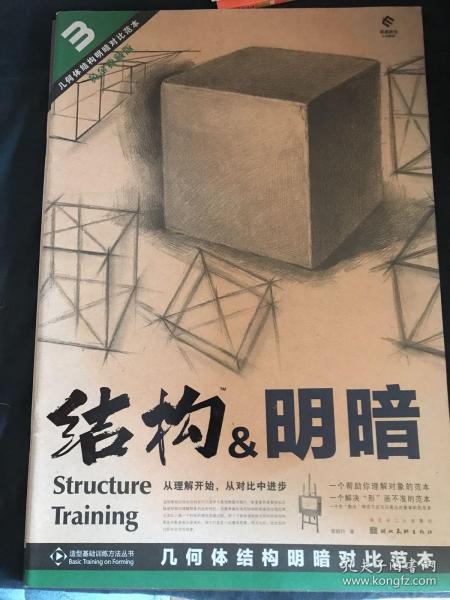 几何体结构明暗对比范本：结构·明暗（黄金典藏版）