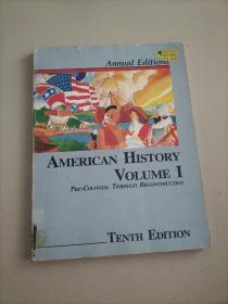 AMERICAN  HISTORY  VOLUME   1(美国历史卷)