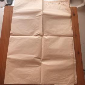 七八十年代老纸，大开张70cm×100cm两张