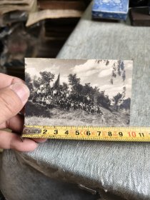 1953年四川日报青年团活动照片，摄于狮子山