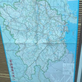 广西桂平市旅游导图