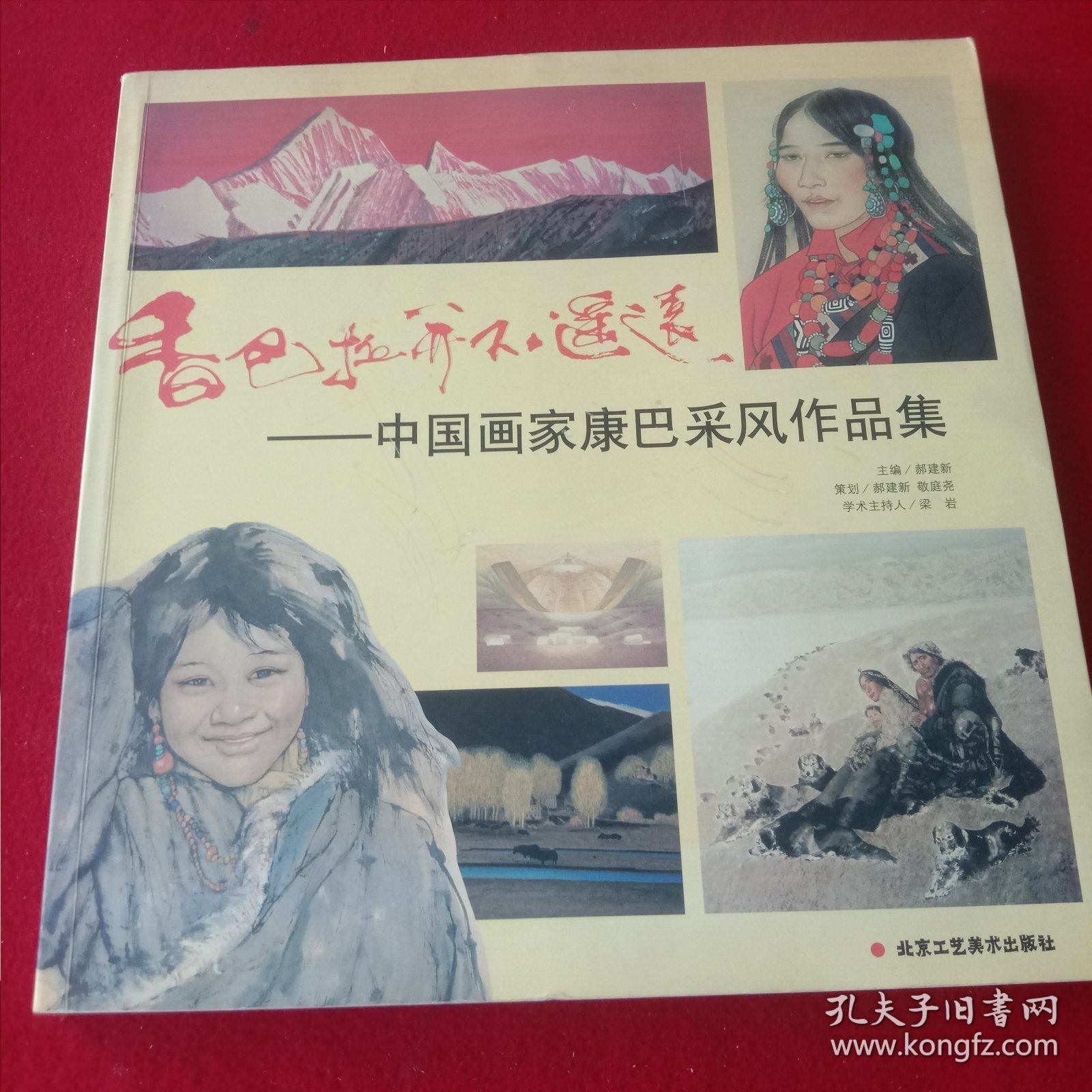香巴拉并不遥远——中国画家康巴采风作品集。(彩印版，开本:889X1194，1/12)